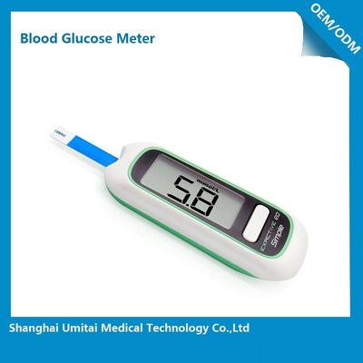 आसान ऑपरेशन कोड फ्री रक्त ग्लूकोज मीटर / रक्त शर्करा माप उपकरण
